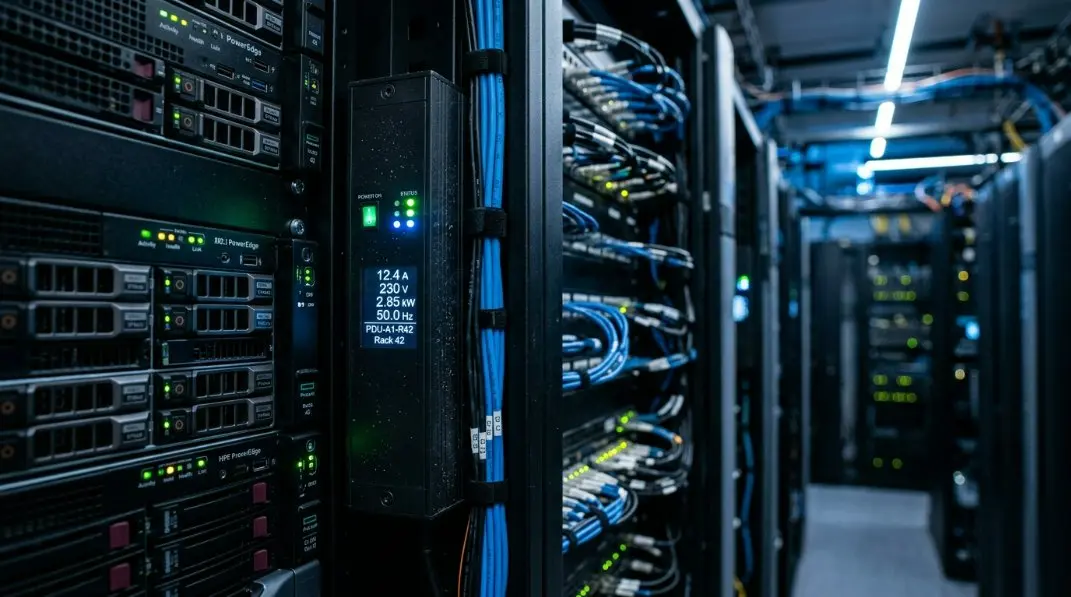 Den ultimata guiden till smarta PDU:er 2026: AI Server Rack Power & Automated ESG Reporting